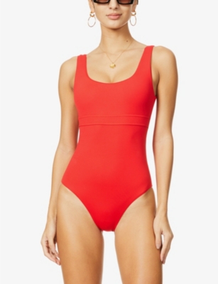 Melissa Odabash Kos Sculpting Panel Swimsuit Selfridges Com