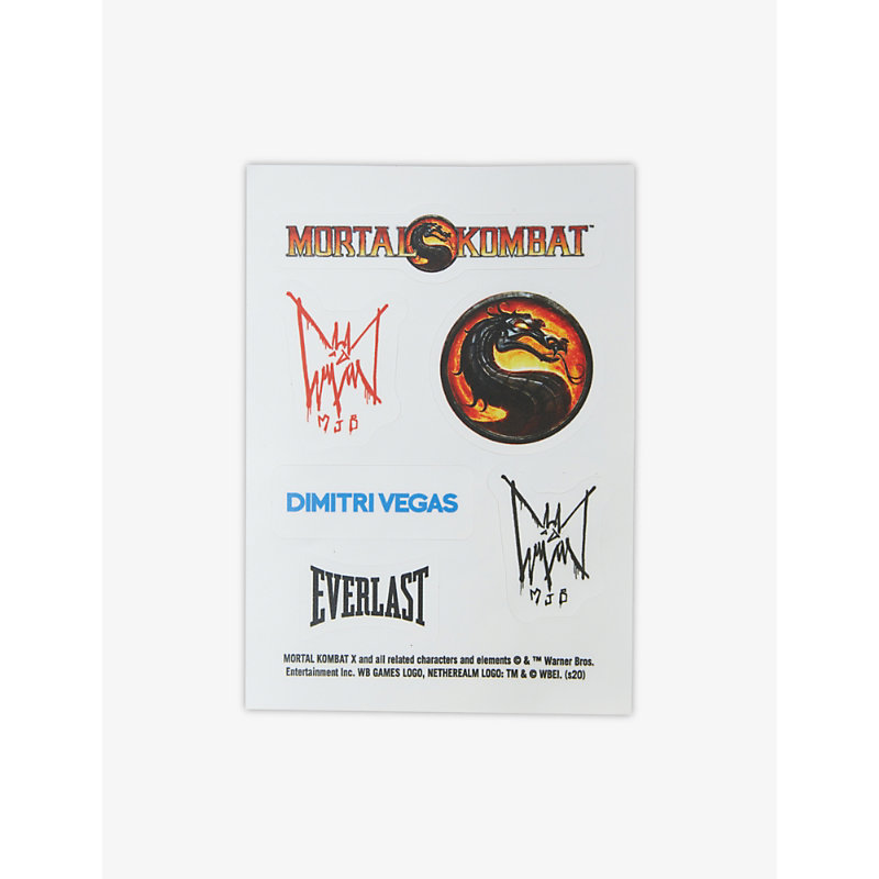 Mjb Marc Jacques Burton X Mortal Kombat Stickers In Multi
