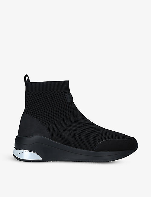 CARVELA: Jetson Sock stretch-knit high-top trainers