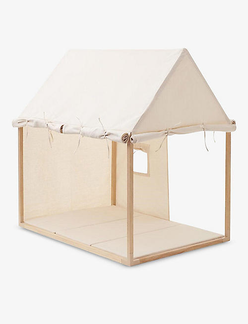 KIDS CONCEPT: Play House cotton and wood 138cm