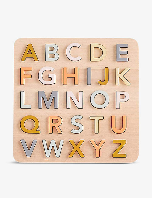 KIDS CONCEPT: ABC wooden puzzle set
