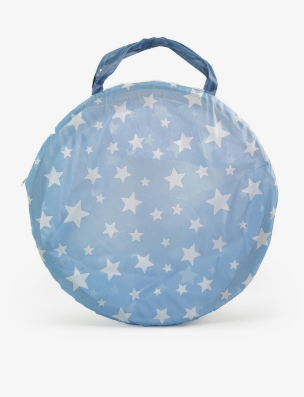 Graphic-print nylon play tunnel 180cm