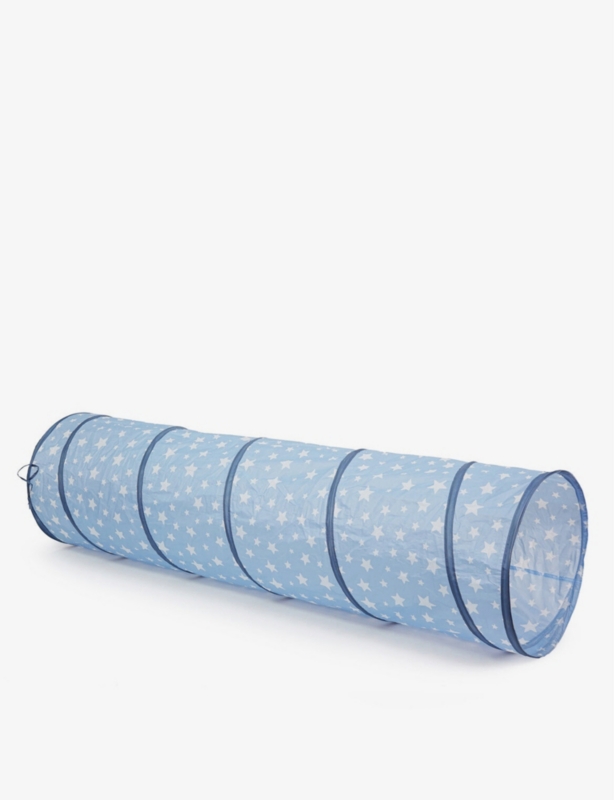 Graphic-print nylon play tunnel 180cm