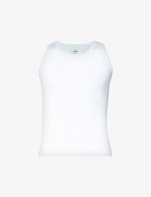 SPANX Seamless Crew Bright White New SM at  Men's Clothing store