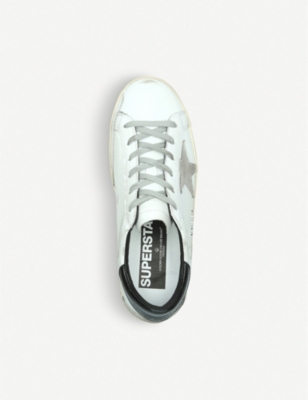 Shop Golden Goose Women's White Women's Superstar W5 Leather Trainers