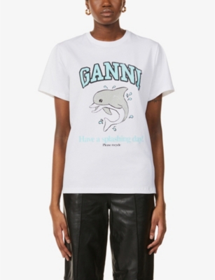 organic cotton-jersey T-shirt 