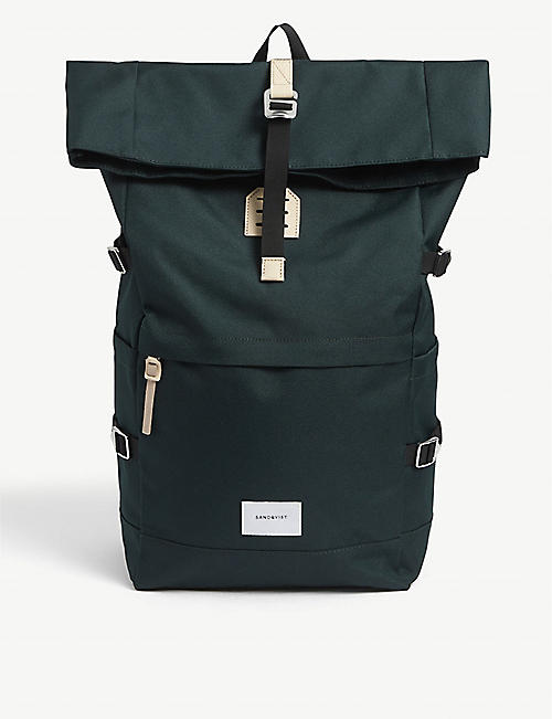 SANDQVIST: Bernt canvas backpack