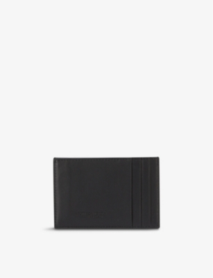 BOTTEGA VENETA: Intrecciato woven leather card holder