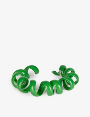 BOTTEGA VENETA TELEPHONE WIRE STERLING SILVER BRACELET,R03699785