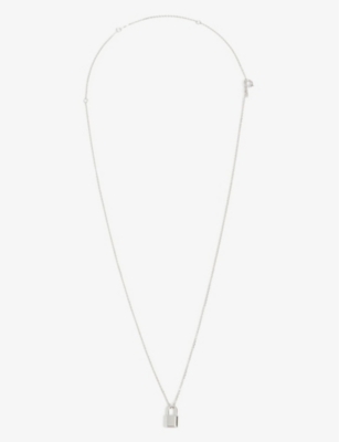 PD Paola Womens Silver Lock Necklace