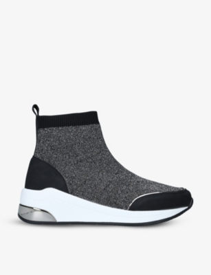 CARVELA Jetson high-top woven trainers