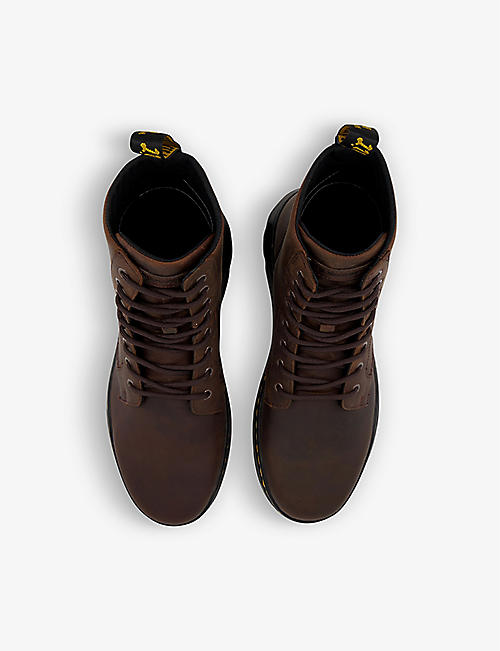 Arrow-embroidered suede and leather hiking boots Selfridges & Co Men Shoes Boots Lace-up Boots 