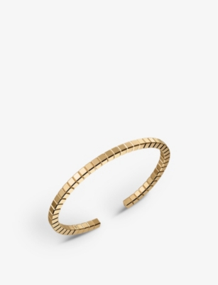 CHOPARD: Ice Cube 18ct yellow-gold bangle