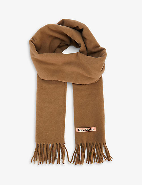 ACNE STUDIOS: Canada skinny wool scarf