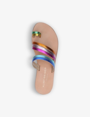 kurt geiger flat sandals