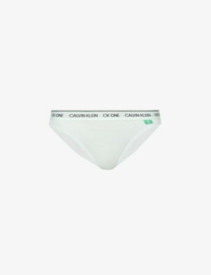 CALVIN KLEIN - CK One Recycled mid-rise stretch recycled polyester-blend  briefs