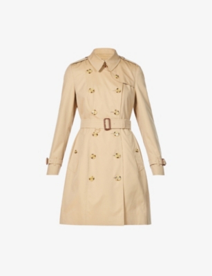 burberry short trench coat women's