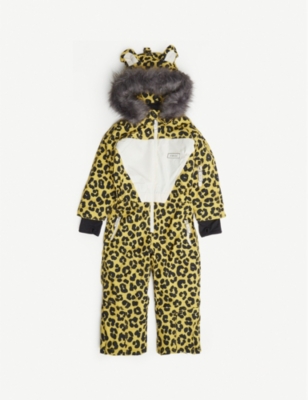 DINOSKI - Leo leopard-print shell snowsuit 2-7 years | Selfridges.com