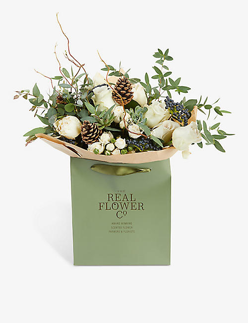 THE REAL FLOWER COMPANY: Nordic Christmas large bouquet