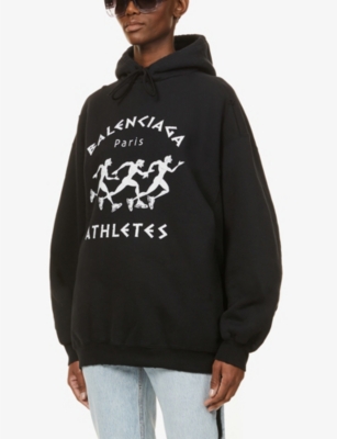 balenciaga hoodie selfridges