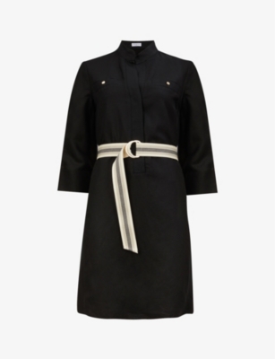 Redbis belted woven ...