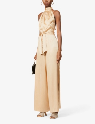 Silk Satin Jumpsuit