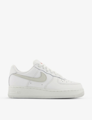 NIKE - Air Force 1 '07 leather trainers 