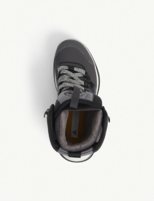 Adidas By Stella Mccartney Eulampis Faux Suede And Textile Hiking Boots Selfridges Com