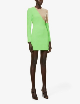 david koma neon dress