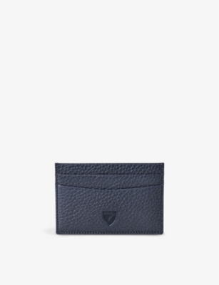 ASPINAL OF LONDON: Logo-embellished leather card holder