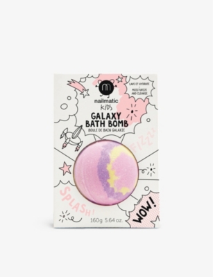 Nailmatic Galaxy Bath Bomb 160g In Pink