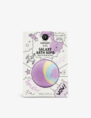 Nailmatic Galaxy Bath Bomb 160g In Purple