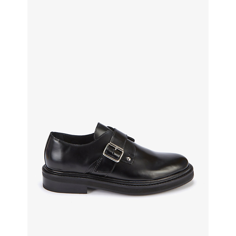 The Kooples Mens Bla01 Leather Single-monk Strap Brogues 7