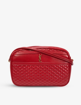 Saint Laurent Victoire Leather Handbag