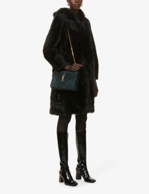 ysl monogram quilted leather shoulder bag