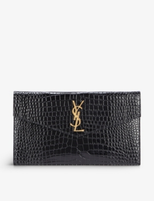 Ysl hot sale black clutch