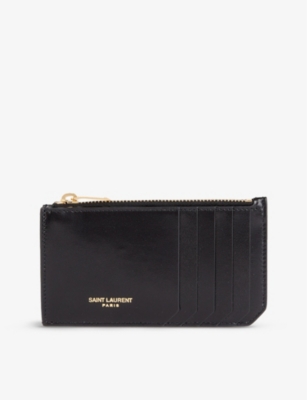 Ysl card holder selfridges hot sale
