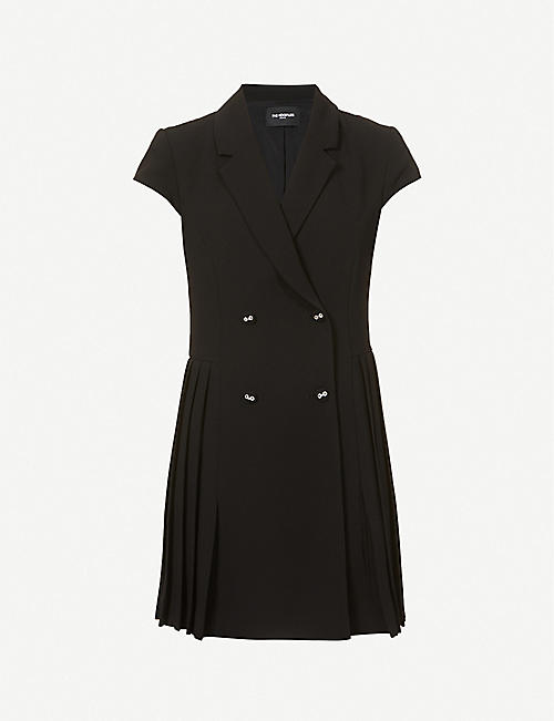THE KOOPLES: Double-breasted crepe mini dress