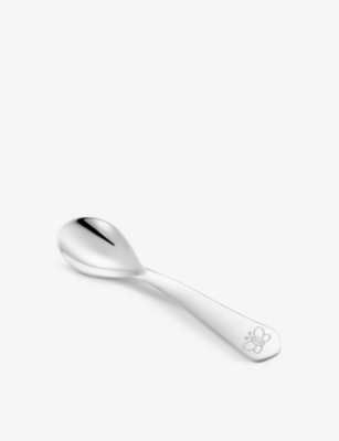 cartier baby silver spoon