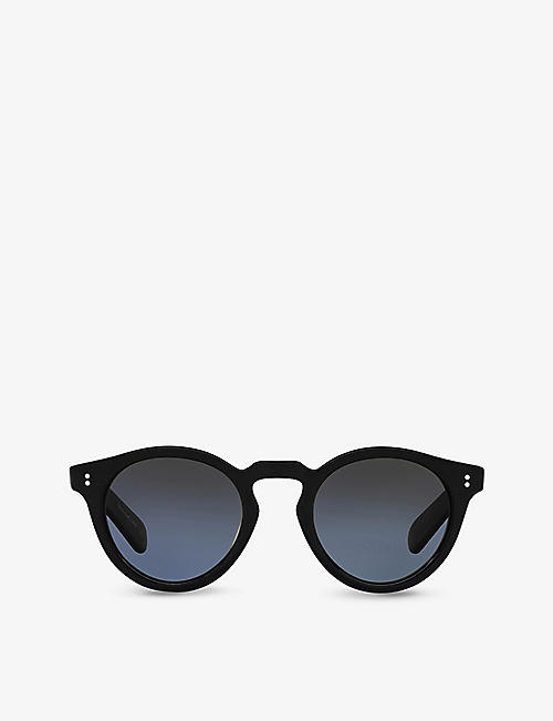 OLIVER PEOPLES: OV5450SU Martineaux round-frame acetate sunglasses