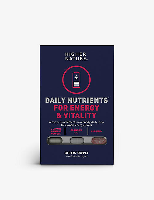 HIGHER NATURE: For Energy & Vitality supplements 100g