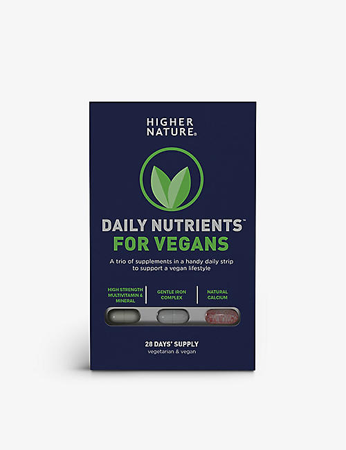 HIGHER NATURE: For Vegans supplements 100g