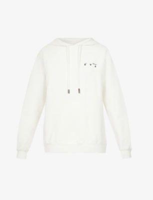 designer white sweatshirt