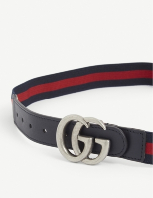 gucci stripe belt