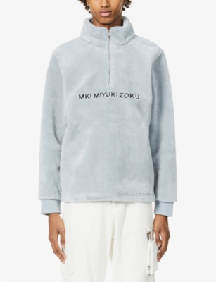 Mki sherpa discount quarter zip sweat