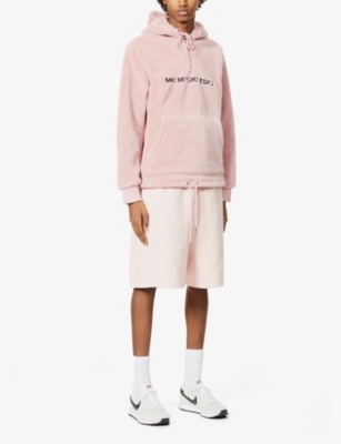 mki sherpa quarter zip pink