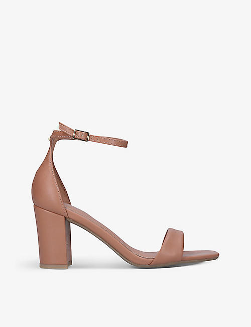 CARVELA: Second Skin faux-leather heeled sandals
