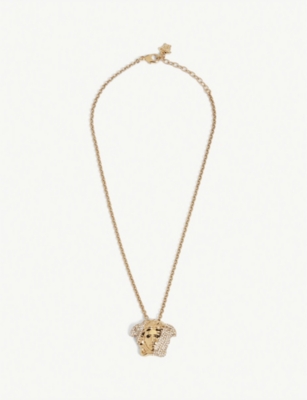 Versace necklace selfridges top