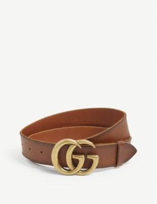 gucci cuir leather belt