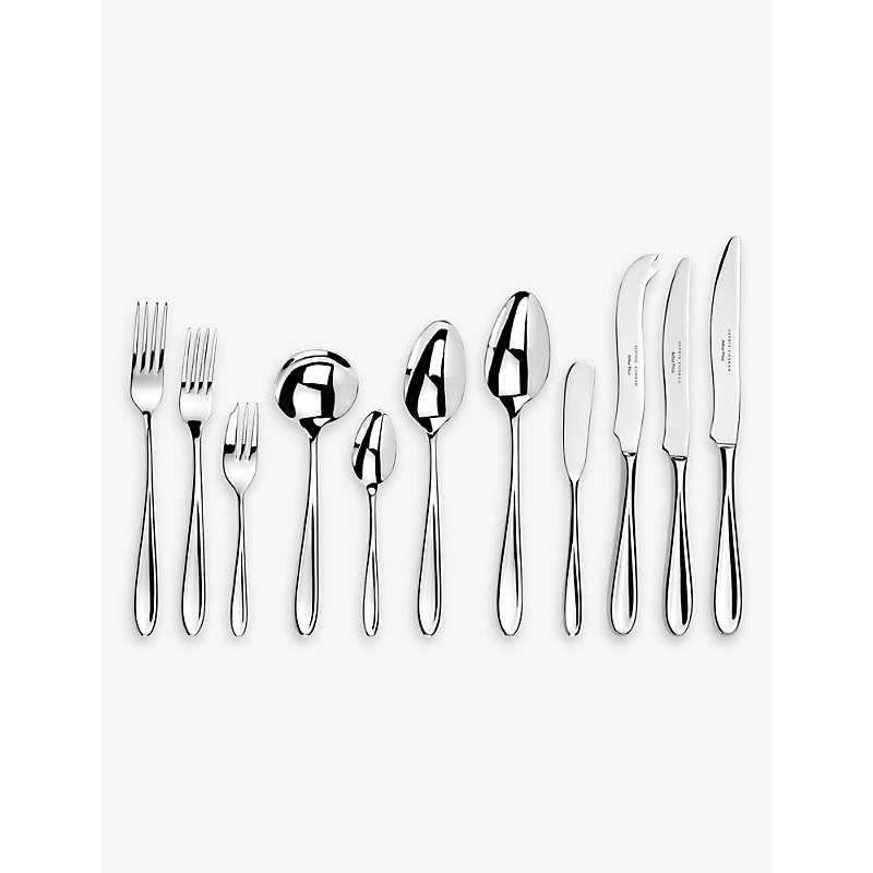 Arthur Price Sophie Conran Rivelin Stainless-steel 52-piece Cutlery Set In Stainless Steel